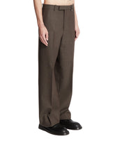 Brown Wool Pants | PDP | Antonia