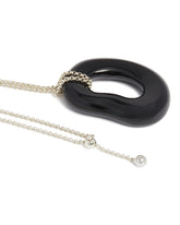 Black Onyx Shima Pendant Necklace | PDP | Antonia