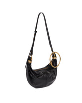 Black Small Bracelet Hobo Bag | PDP | Antonia