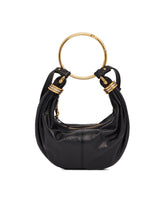 Black Small Bracelet Hobo Bag | PDP | Antonia