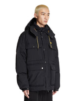 Black Multi-Pocket Puffer Jacket | PDP | Antonia