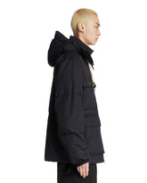 Black Multi-Pocket Puffer Jacket | PDP | Antonia