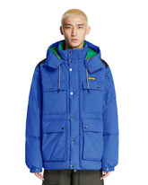 Green Multi-Pocket Puffer Jacket | PDP | Antonia