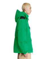 Green Multi-Pocket Puffer Jacket | PDP | Antonia