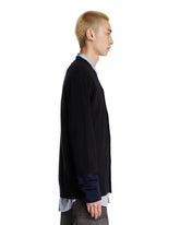 Black Wool Cardigan | PDP | Antonia