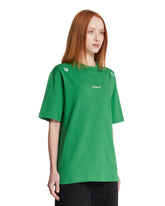 Coperni X Puma Green Logo T-Shirt | PDP | Antonia