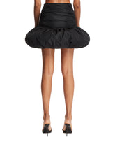 Black Balloon Mini Skirt | PDP | Antonia