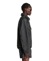 Black Leather Jacket Body | PDP | Antonia