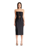 Black Jersey Knot Gala Dress - COPERNI WOMEN | PLP | Antonia