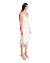 White Latex Slip Dress | PDP | Antonia