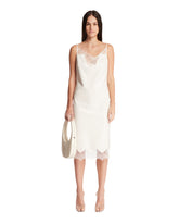 White Latex Slip Dress | PDP | Antonia