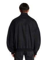 Black Wool Ace Loden Jacket | PDP | Antonia