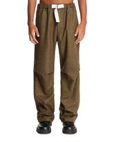 Green Wool Jordan Pants - DARKPARK MEN | PLP | Antonia