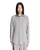 Gray Tailored Anne Shirt - Women | PLP | Antonia