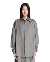 Gray Keanu Wool Shirt | DARKPARK | All | Antonia