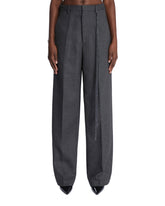 Gray Tailored Trousers - Women | PLP | Antonia