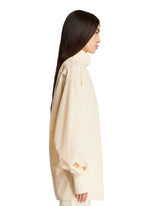 Ivory Cut-Out Shirt | PDP | Antonia