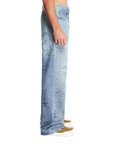 Jeans Scribs Bootcut in Cotone Blu | PDP | Antonia