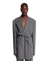 Blazer Doppiopetto Grigio - DRIES VAN NOTEN DONNA | PLP | Antonia