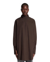 Brown Turtleneck Shirt - Women | PLP | Antonia