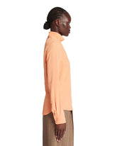 Orange Silk Shirt | PDP | Antonia