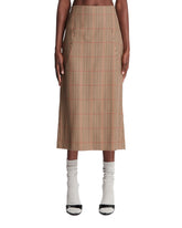 Beige Midi Tailored Skirt - DRIES VAN NOTEN WOMEN | PLP | Antonia