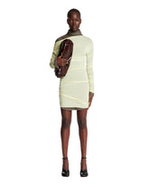 Yellow Draped Mini Dress - Women | PLP | Antonia