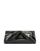 Dark Green Leather Clutch - Women's pouches | PLP | Antonia