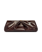 Dark Brown Leather Clutch | PDP | Antonia