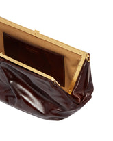 Dark Brown Leather Clutch | PDP | Antonia