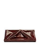 Brown Leather Clutch - Women's pouches | PLP | Antonia