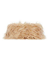 Beige Faux Fur Clutch | PDP | Antonia