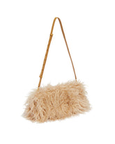 Beige Faux Fur Clutch | PDP | Antonia