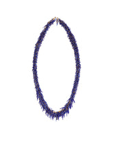 Blue Beaded Chain Necklace | PDP | Antonia