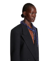 Blue Beaded Chain Necklace - DRIES VAN NOTEN WOMEN | PLP | Antonia