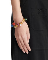 Golden-Plated Bracelet with Stones - DRIES VAN NOTEN WOMEN | PLP | Antonia