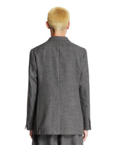 Gray Double Breast Blazer | PDP | Antonia