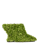 Green Metallic Mules - DRIES VAN NOTEN WOMEN | PLP | Antonia