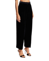 Black Cropped Trousers | PDP | Antonia