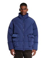 Blue Down Jacket - EMPORIO ARMANI | PLP | Antonia