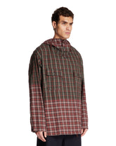 Multicolor Checked Anorak Jacket | PDP | Antonia