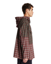 Multicolor Checked Anorak Jacket | PDP | Antonia