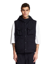 Gilet Field Multitasche Blu - ENGINEERED GARMENTS UOMO | PLP | Antonia