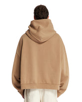 Brown Organic Cotton Hoodie | PDP | Antonia