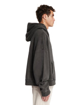 Black Organic Cotton Hoodie | PDP | Antonia