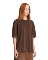 T-Shirt Oversize Marrone | PDP | Antonia