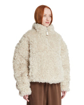 White Fluffy Jacket | PDP | Antonia