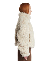 White Fluffy Jacket | PDP | Antonia