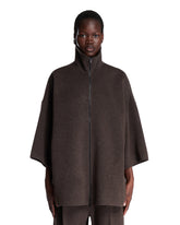 Brown Oversized Zip Jacket - FEAR OF GOD WOMEN | PLP | Antonia