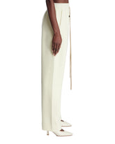 White Wool and Cashmere Pants | PDP | Antonia